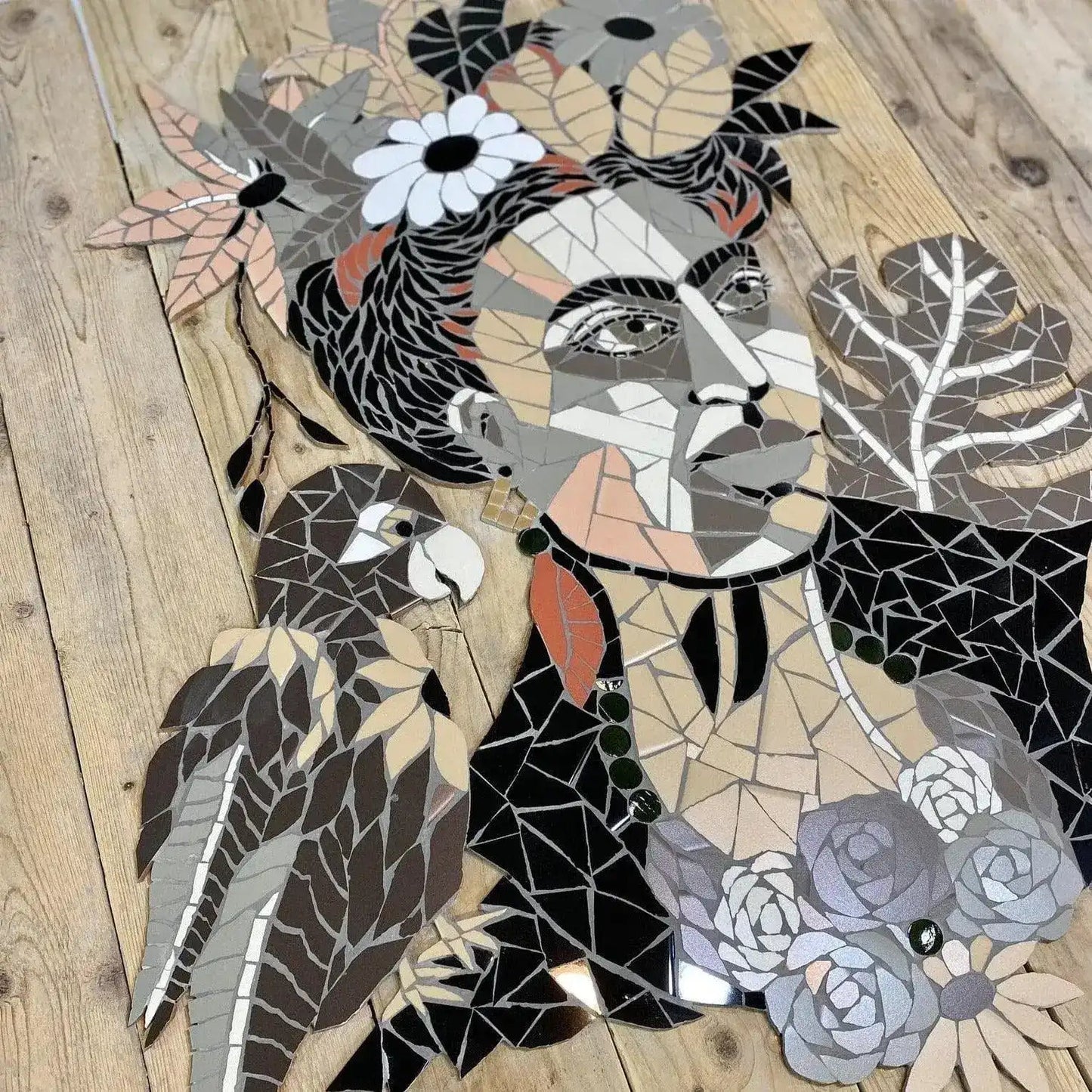 Frida Kahlo Mosaic Wall Art