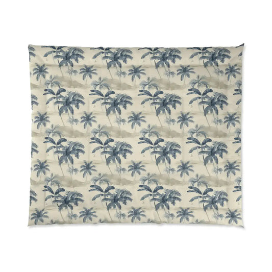 Tropical Brushstroke Comforter