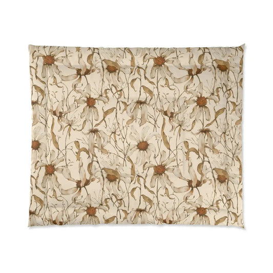 Beige Beauty Comforter