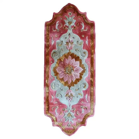Blush Luxe Hand Tufted Wool Rug Runner